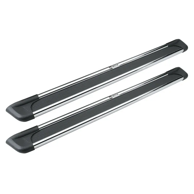 Deal Westin Sure-Grip Aluminum Running Boards 79 in - Polished