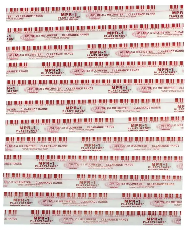 Crafted Clevite Plastigage Red Plastigage - 12 Pack