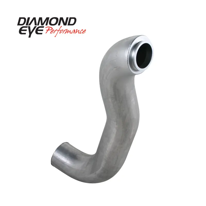 Diamond Eye Downpipe 4in AL: 89-93 5.9L DODGE MACHINED EF Wholesale