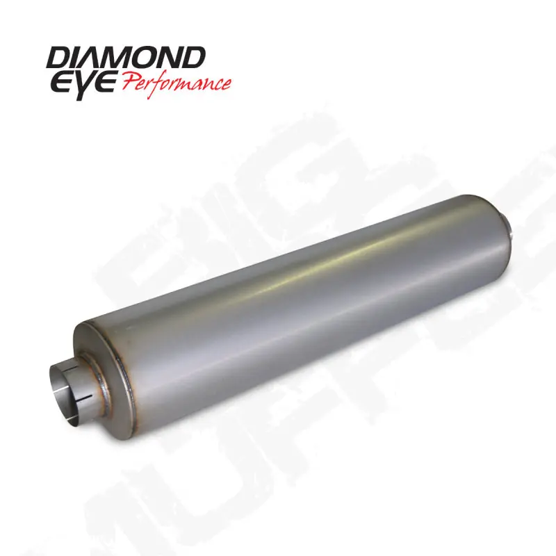 Trusted Brand Diamond Eye MFLR BIG DOG QUIET TONE 5inID SGL IN/SGL OUT 10inDIA X 45in BODY 51in LENGTH BAFFLED AL