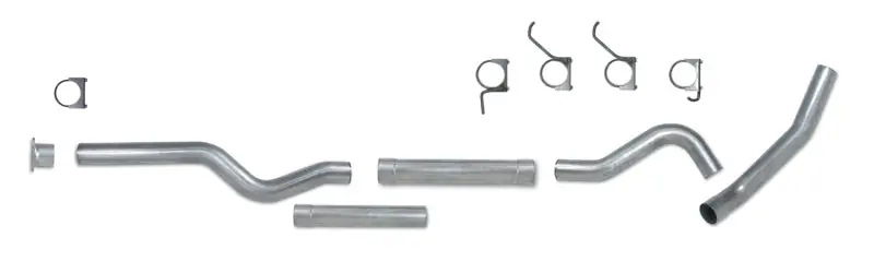 Diamond Eye KIT 4in Catback MFLR RPLCMENT PIPE Single AL: 01-05 CHEVY/GMC 6.6L 2500/3500 Markdown