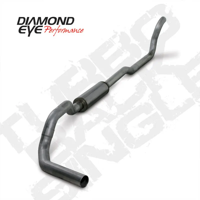 Diamond Eye KIT 4in Turbo Back MRP SGL SS DDG2X4 89-93 Dodge 5.9L Cummins 2500/3500 Hot Picks