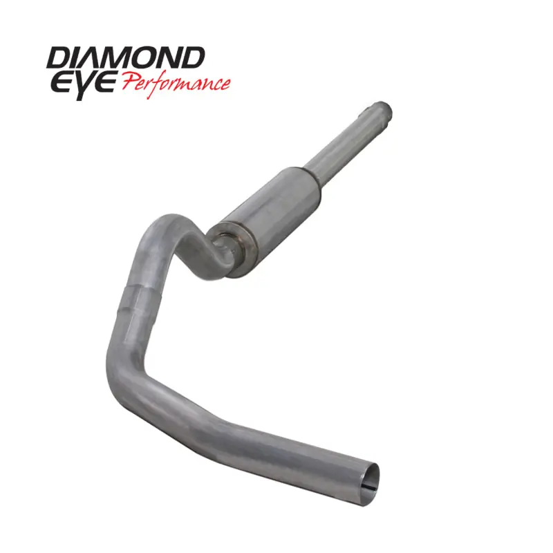 Diamond Eye KIT 4in Catback Single AL: 94-97 FORD 7.3L F250/F350 PWRSTROKE Fan Favorite