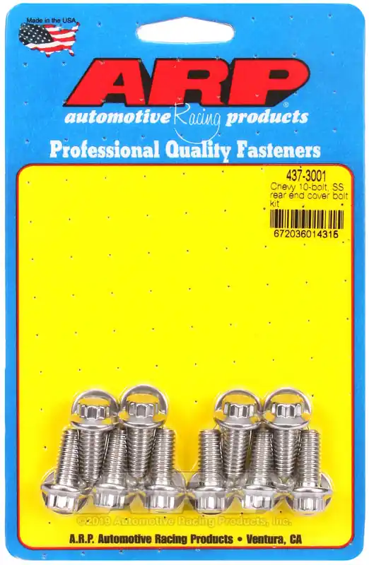 ARP Chevy 10-Bolt SS Rear End Cover Bolt Kit Markdown