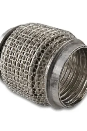Vibrant SS Flex Coupling with Interlock Liner 2.50in I.D. x 4.00in Long Genuine