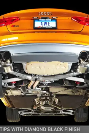 Bulk Order AWE Tuning Audi B8.5 S5 3.0T Touring Edition Exhaust System - Diamond Black Tips (102mm)