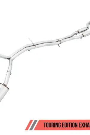 AWE Tuning Audi B9 S4 Touring Edition Exhaust - Non-Resonated (Black 102mm Tips) Must Have