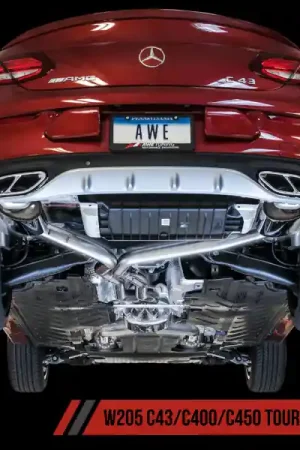 AWE Tuning Mercedes-Benz W205 C450 AMG / C400 Touring Edition Exhaust Don’t Miss Out