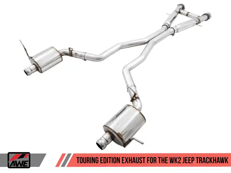 AWE Tuning 2020 Jeep Grand Cherokee SRT/Trackhawk Touring Edition Exhaust - Use w/Stock Tips Certified