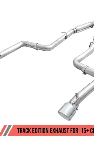AWE Tuning 2015+ Dodge Charger 6.4L/6.2L Supercharged Track Edition Exhaust - Chrome Silver Tips Bulk Order