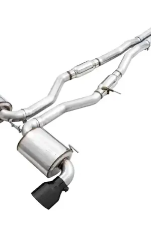 AWE 2020 Toyota Supra A90 Resonated Touring Edition Exhaust - 5in Diamond Black Tips Markdown