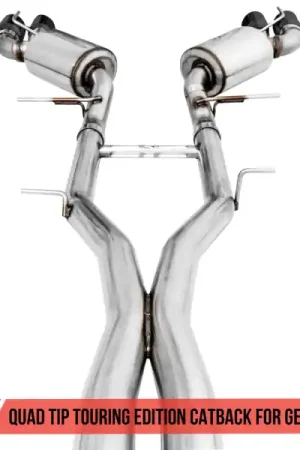 AWE Tuning 16-19 Chevy Camaro SS Res Cat-Back Exhaust -Touring Edition (Quad Diamond Black Tips) Price Cut