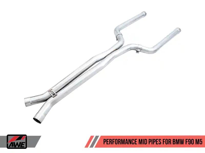 AWE Tuning 18-19 BMW F90 M5 Non-Resonated Performance Mid Pipes Viral