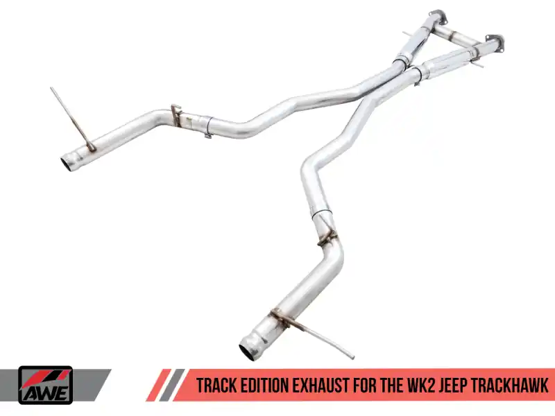 AWE Tuning 2020 Jeep Grand Cherokee SRT/Trackhawk Track Edition Exhaust - Use w/Stock Tips Limited Offer