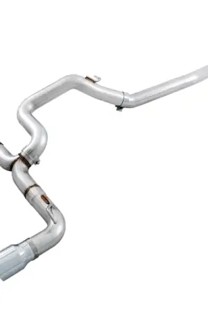 Secure Checkout AWE Tuning Ford Focus RS Track Edition Cat-back Exhaust - Chrome Silver Tips