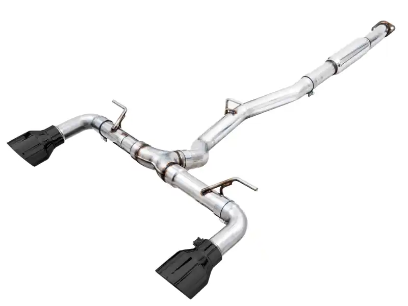 Warranty Included AWE Subaru BRZ / Toyota GR86 / Toyota 86 Track Edition Cat-Back Exhaust- Diamond Black Tips