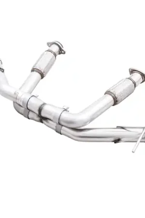 AWE Tuning 2020 Chevrolet Corvette (C8) Track Edition Exhaust - Quad Chrome Silver Tips Clearance