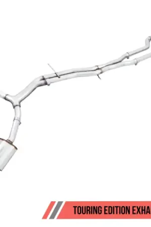 Same Day Shipping AWE Tuning Audi B9 S5 Sportback Touring Edition Exhaust - Non-Resonated (Black 102mm Tips)