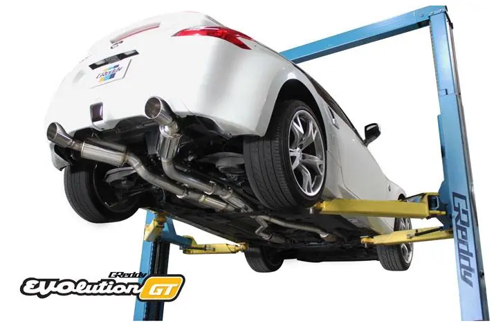 Price Cut GReddy 09-17 Nissan 370Z Evolution GT Full Dual Cat-Back Exhaust