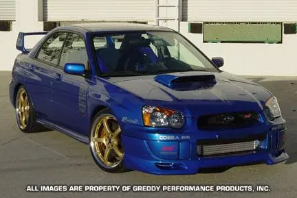 Handmade GReddy 04+ WRX & STi Fiberglass Front Lip Spoiler