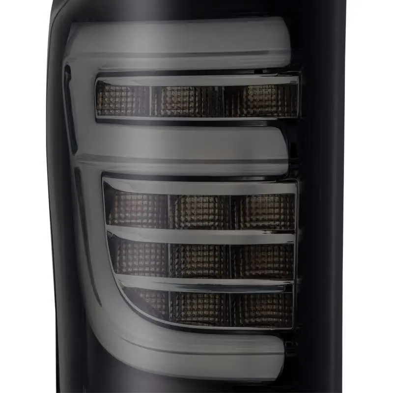 AlphaRex 15-17 Ford F-150 (Excl Models w/Blind Spot Sensor) PRO-Series LED Tail Lights Jet Black Worldwide Shipping