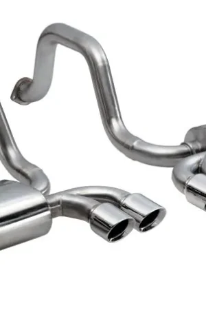 Corsa 1997-2004 Chevrolet Corvette C5 Z06 5.7L V8 Polished Sport Axle-Back Exhaust Final Sale