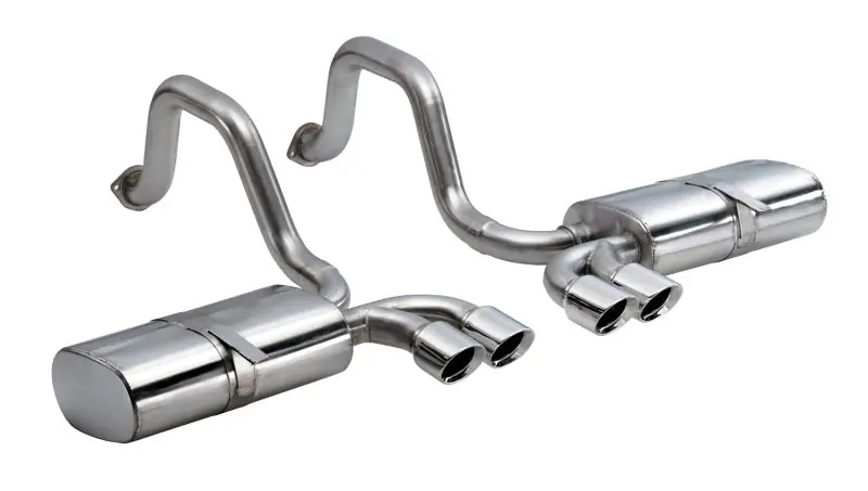 Corsa 1997-2004 Chevrolet Corvette C5 Z06 5.7L V8 Polished Sport Axle-Back Exhaust Final Sale