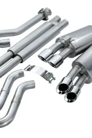 Corsa 1992-1995 Chevrolet Corvette C4 5.7L V8 LT1 Sport Cat-Back Exhaust w/ Twin 3.5in Polished Tips Special Discount