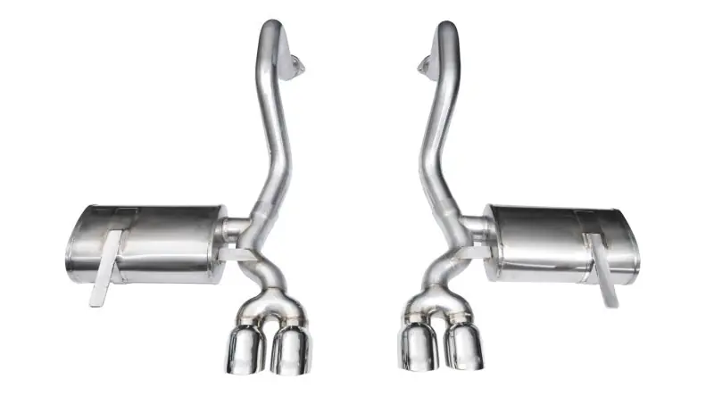 Popular Corsa 1997-2004 Chevrolet Corvette C5 Z06 5.7L V8 Polished Xtreme Axle-Back Exhaust