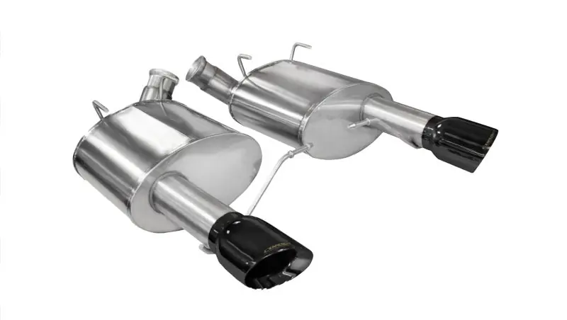 Corsa 2011-2014 Ford Mustang GT/Boss 302 5.0L V8 Black Xtreme Axle-Back Exhaust In Demand