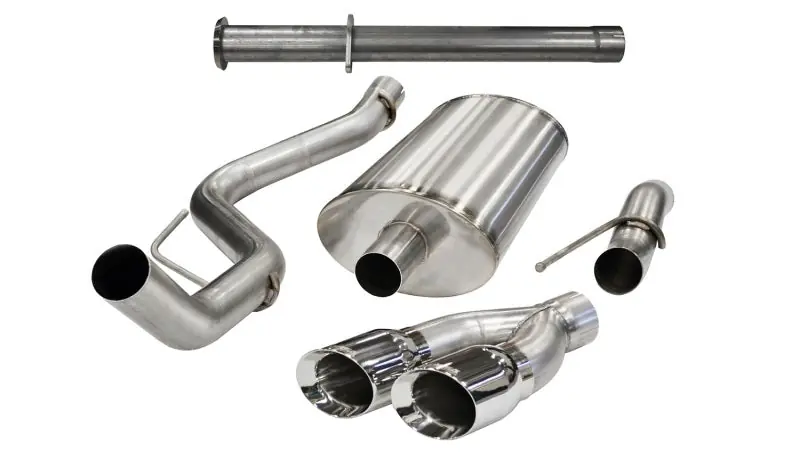 Direct From Manufacturer Corsa 2011-2014 Ford F-150 Raptor 6.2L V8 145in Wheelbase Polished Xtreme Cat-Back Exhaust