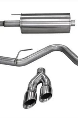 Budget Corsa 15-20 Ford F-150 5.0L V8 (Super Crew Cab) Polished Sport Single Side Dual 4in Tips CB Exhaust