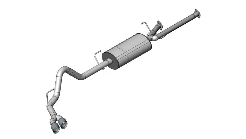 Instant Buy Corsa 2011-2021 Toyota Tundra Double Cab/Crew Max 5.7L V8 Polished Sport Cat-Back Exhaust