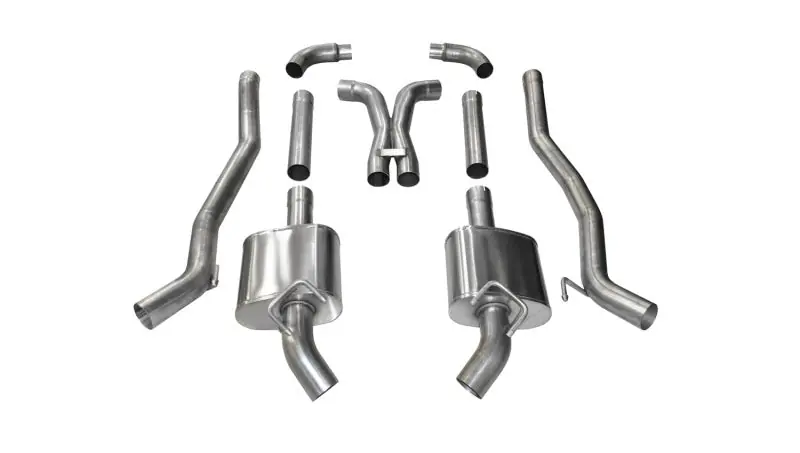 Holiday Sale Corsa 2011-2013 Chevrolet Camaro SS 6.2L V8 Manual Xtreme 3in Cat-Back (No Tips Uses Factory Bezels)
