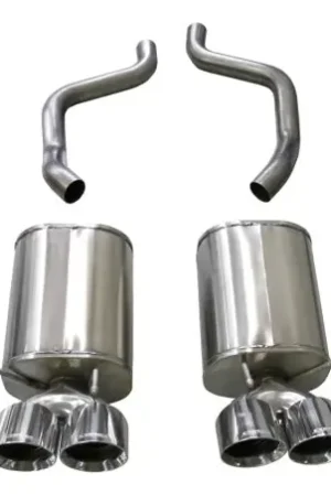 Corsa 2005-2007 Chevrolet Corvette (C6) 6.0L/6.2L Polished Xtreme Axle-Back Exhaust w/4.5in Tips Shop Now