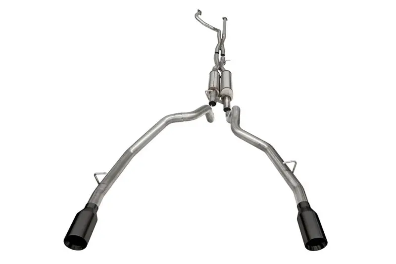 Corsa 2021-2024 Dodge Ram TRX Crew Cab Xtreme Catback Exhaust Dual Rear Black Tip Don’t Miss Out