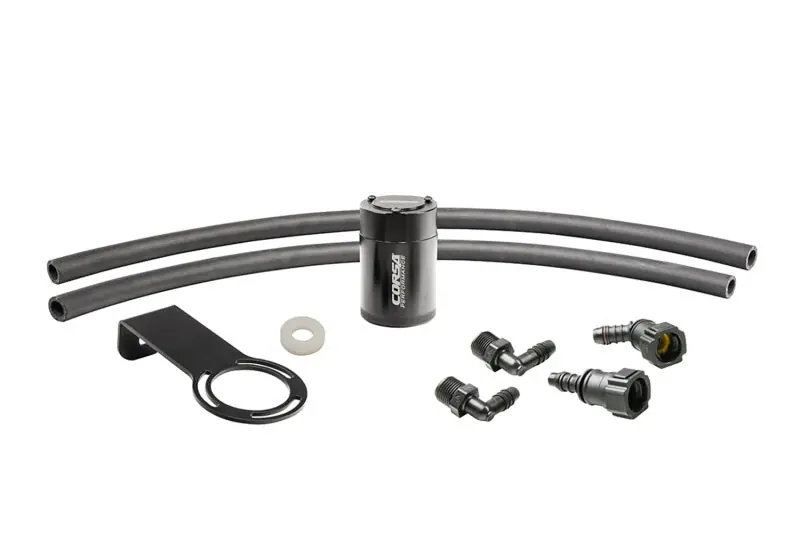 One Day Deal Corsa 2016-2023 Chevrolet Camaro SS Coupe 6.2L V8 (RWD) Aluminum Oil Catch Can w/Mounting Bracke
