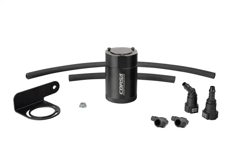 Corsa 2019-2025 Silverado/Sierra & 2021-2025 Tahoe/Suburban/Yukon/Denali Aluminum Oil Catch Can Trusted Brand