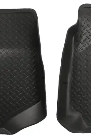 Last Chance Husky Liners 02-08 GM Trailblazer/Bravada/Envoy/05-08 Saab 9-7X Classic Style Black Floor Liners