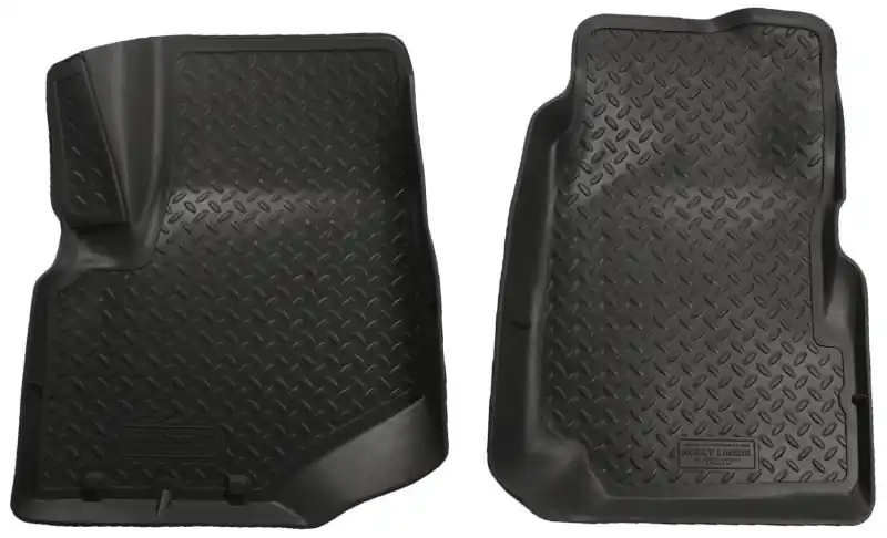 Last Chance Husky Liners 02-08 GM Trailblazer/Bravada/Envoy/05-08 Saab 9-7X Classic Style Black Floor Liners