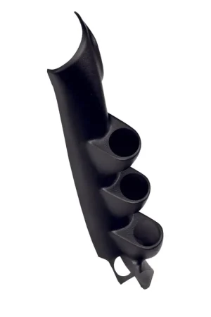 Authentic Autometer 93-02 Pontiac Firebird T-Top / 97-02 Chevrolet Camaro T-Top 52mm Black Triple Pillar Pod