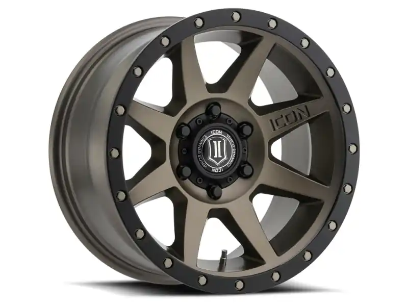 Limited Offer ICON Rebound 17x8.5 5x150 25mm Offset 5.75in BS 110.1mm Bore Bronze Wheel