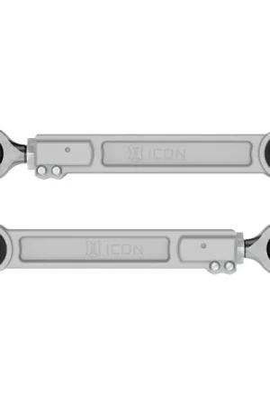 Flash Sale ICON 2022+ Toyota Tundra Billet Rear Upper Link Kit
