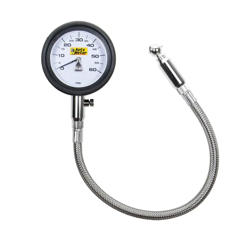Popular Autometer NASCAR Performance 60PSI Lo-Pressure Tire Pressure Gauge