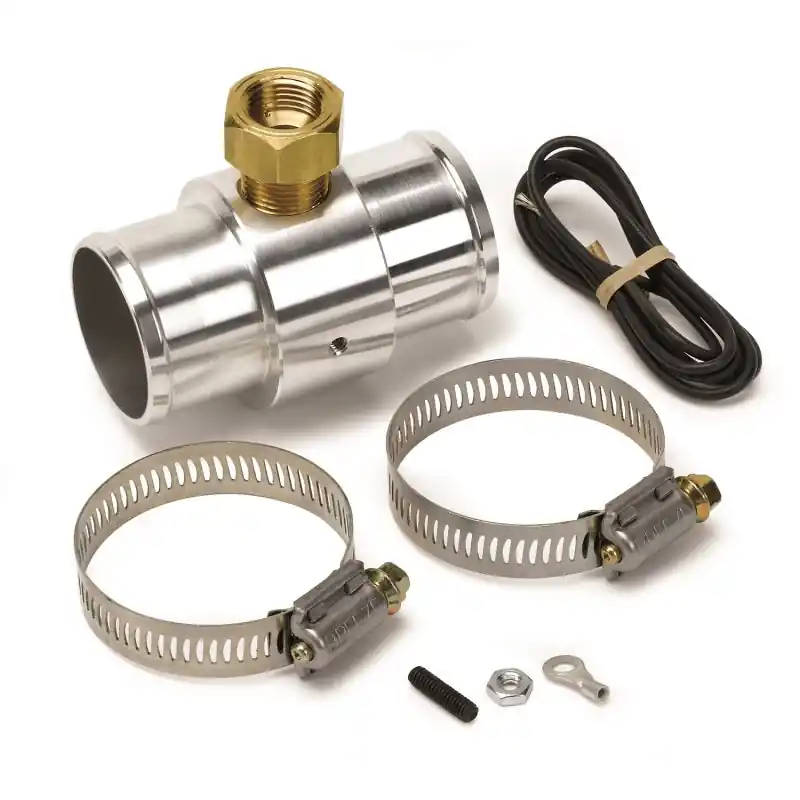 Mega Sale Autometer Radiator Hose Adapter 1.5in, 0.375in NPTF Female, Aluminum