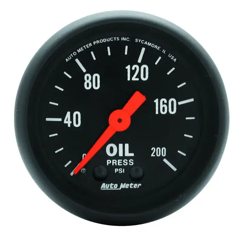 Best Price Autometer Z Series 52mm 0-200 PSI Mechanical Oil Pressure Gauge