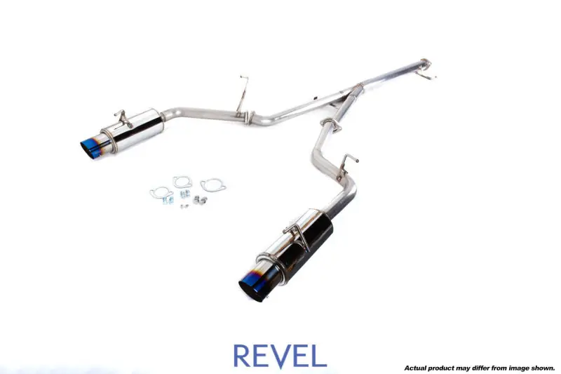 Revel Medallion Touring-S Catback Exhaust - Dual Muffler/ Blue Tip 90-99 Mitsubishi 3000GT VR4 Budget