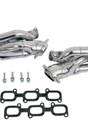 Save Now BBK 11-15 Ford Mustang 3.7L Shorty Tuned Length Headers - 1-5/8 Silver Ceramic (CARB EO 11-14 Only)