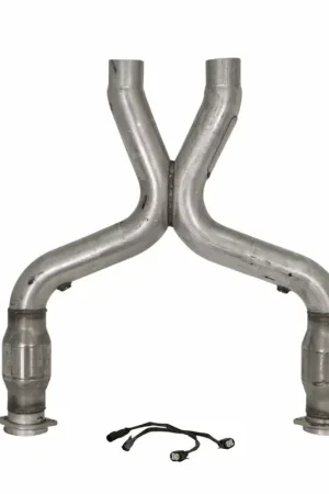 Trusted Brand BBK 11-14 Mustang 5.0 Short Mid X Pipe With Catalytic Converters 3.0 For BBK Long Tube Headers