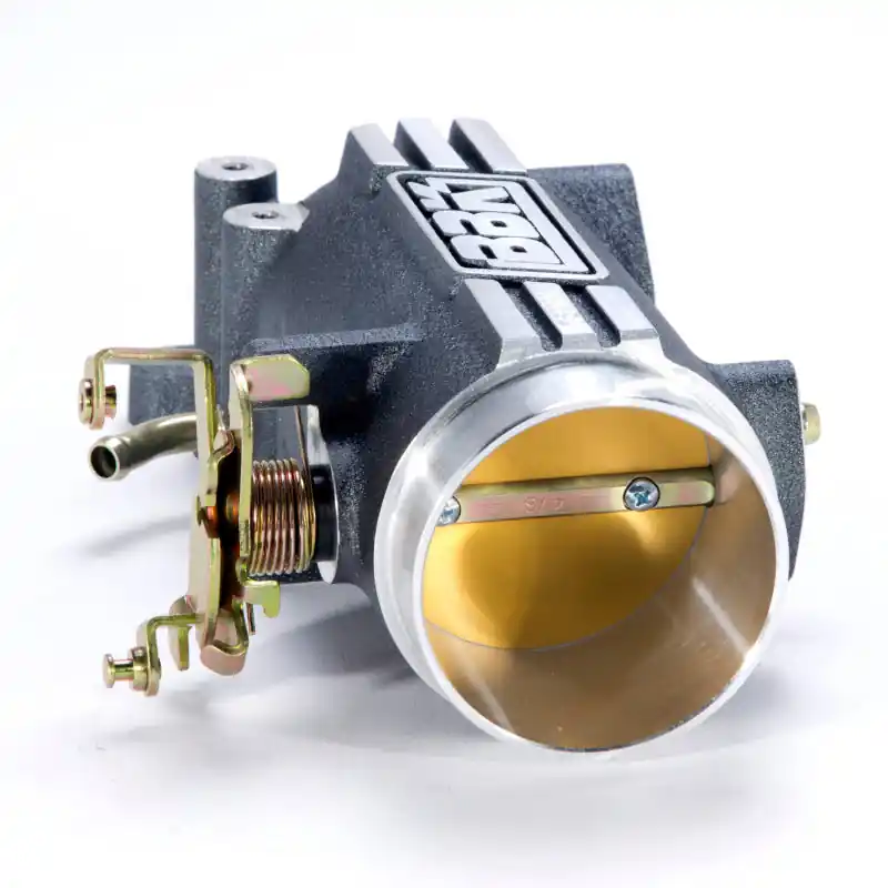 Seasonal Sale BBK 96-04 Mustang 4.6 GT 73mm Throttle Intake BBK Power Plus Series - Charcoal